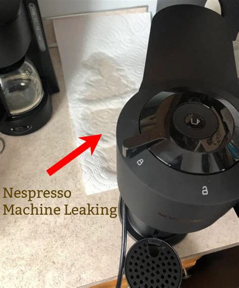 nespresso machine is leaking|How To Fix A Nespresso Machine Leaking (Step